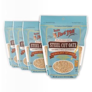 Bob's Red Mill Steel Cut Oats, 24oz (4 Pack) : Grocery & Gourmet Food