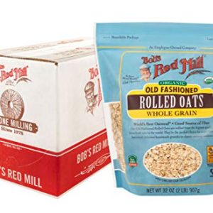 Bob's Red Mill Organic Old Fashioned Rolled Oats, 32oz (4 Pack) : Everything Else