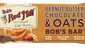 Bob's Red Mill Peanut Butter Chocolate & Oats Snack Bar, 12 bars : Grocery & Gourmet Food