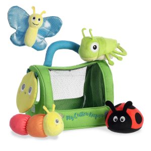 Ebba Baby Talk 6.5" My Critter Keeper Engaging Baby Stuffed Animal